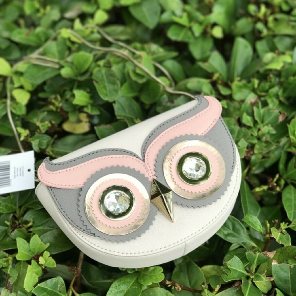 kate spade Handbags - Kate Spade Beige Saffiano Leather Cross Body Bag